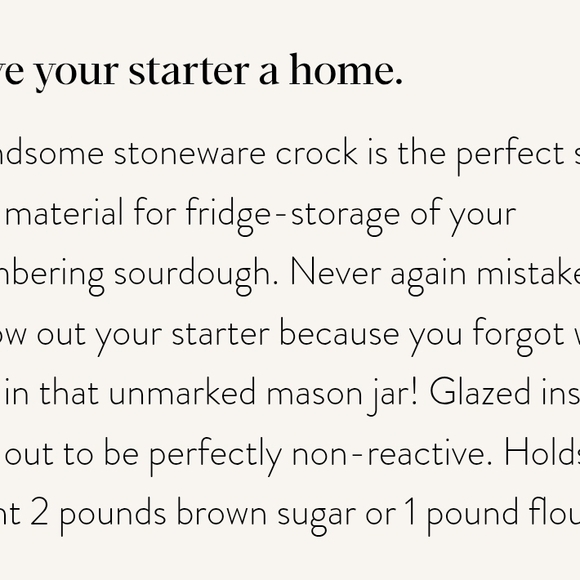 King Arthur Flour Ceramic Canister - Picture 5 of 5